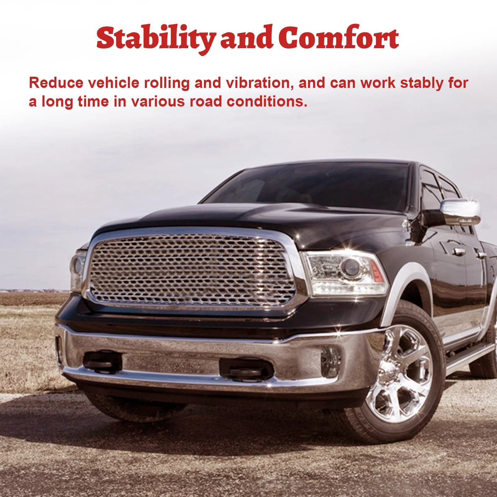 Stabilisatorstange für Vorderradaufhängung, passend für Ram 1500 2011–2018, Dodge Ram 1500 2009–2010, Ram 1500 Classic 4WD 2019–2022, 55398938AC – Detail 7
