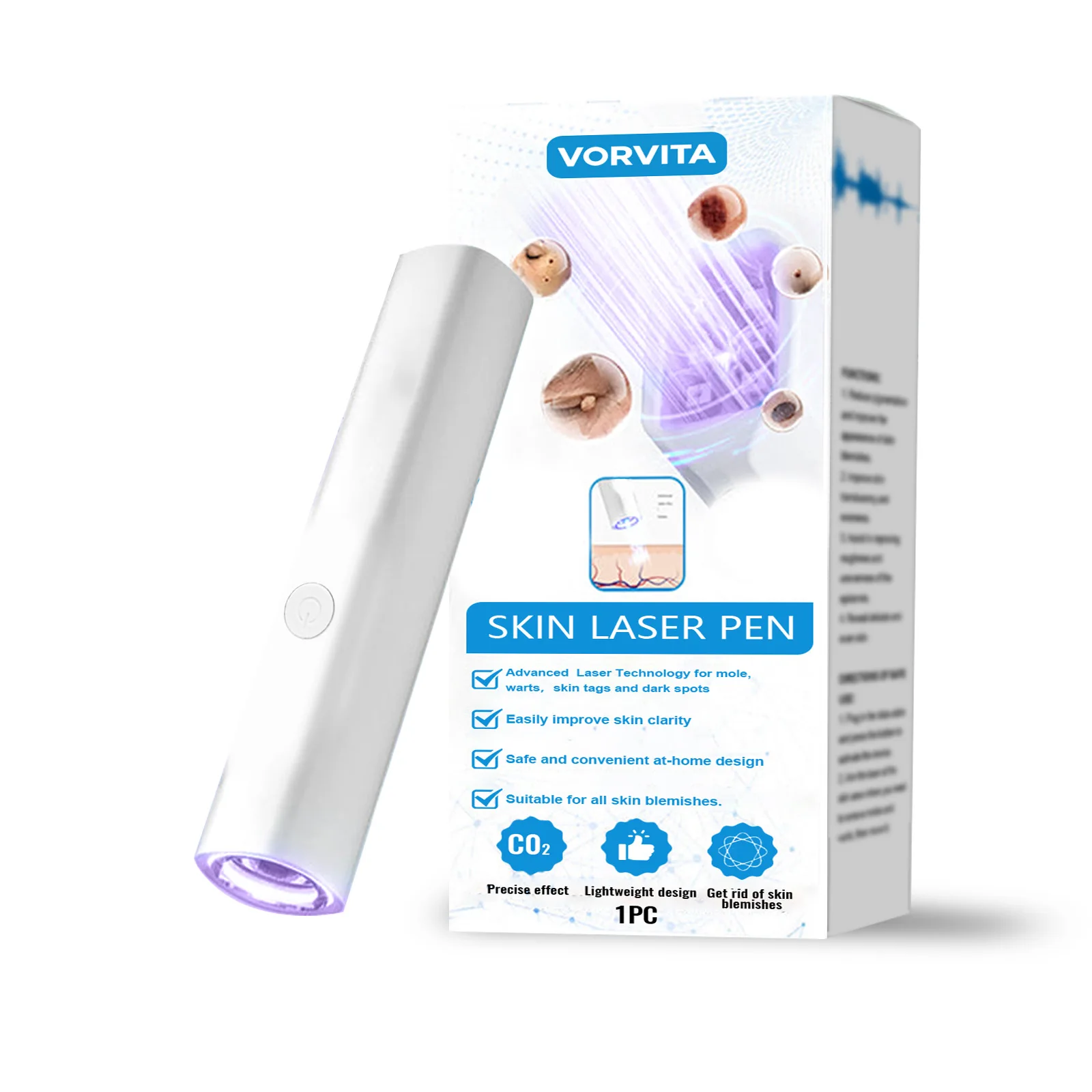 Laser Plasma Pen Skin Tag Remover Tool Black Dots Freckles Wart Remover Papilloma Pimples Skin Pigment Removal Beauty Device