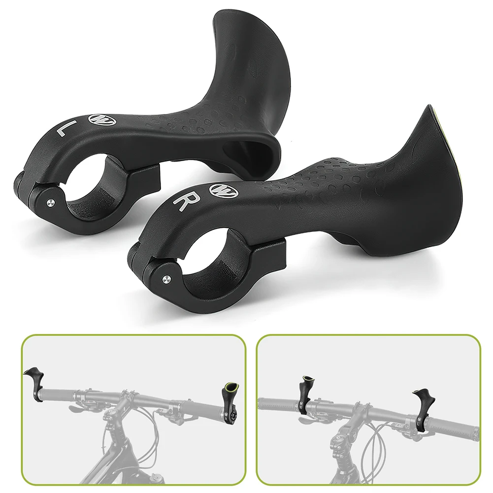 Bicycle handlebar grips bicycle handlebar bicycle handlebar extender bicycle handlebar extension bicycle handlebar ends MTB bicycle bar ends ergonomic design mountain bike handlebar 22.2mm nylon inner handle bar grips MTB cover handle bike grips