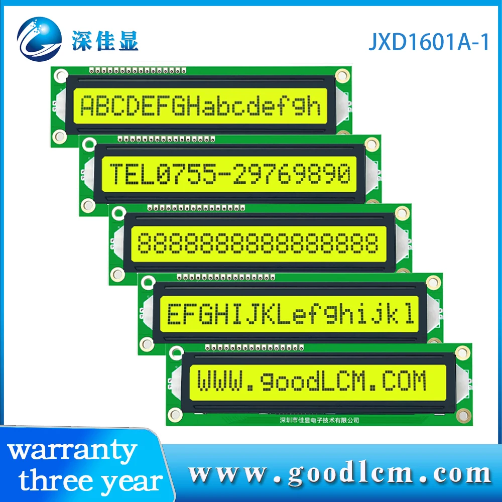 16x1 lcd display 16pin 20x4 lcd display 1602 visions lcd display 1601 with i2c intreface display lcd 16x2 128x64 lcd module