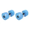 2Pcs Water Dumbbell EVA Water Aerobics Weights Dumbbell Strong Buoyancy Aquatic Exercise Dumbbells for Water Sports 4