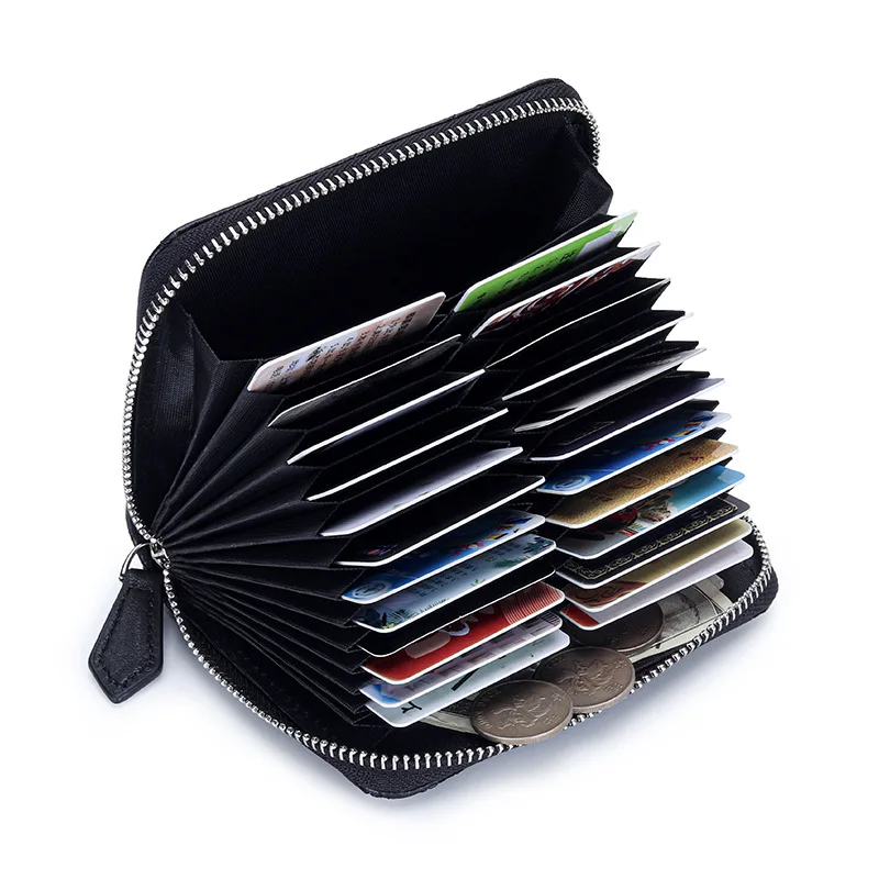 Brand New Arrivals Sheep Skin ID Passport Holders High Quality Embroidered Quilted Women Card Wallets Unisex Credit Card Holder