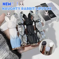 Naughty Rabbit Lipstick Lip Base Before Moisturizing Makeup Anti Cracking Korean Original Cosmetics Colorless Fragrance Lipstick 1