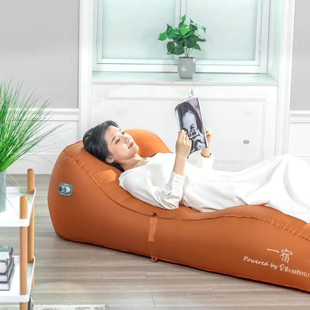 CS1 GS1 New automatic inflatable bed single person lunch break air cushion bed outdoor camping portable folding mattress PS1 inflatable sleeping pad