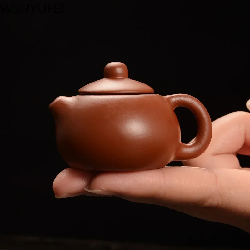 Tea Pet Ornaments Purple sand Creative trumpet Fingertip pot Tea set