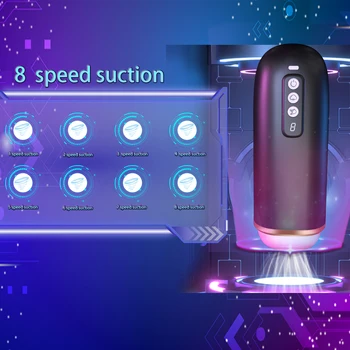 Automatic Sucking Male Mastubator Masturbation Cup Sex Toys Adult Goods for Men Blowjob Vibration Masturbation Equipment Machine