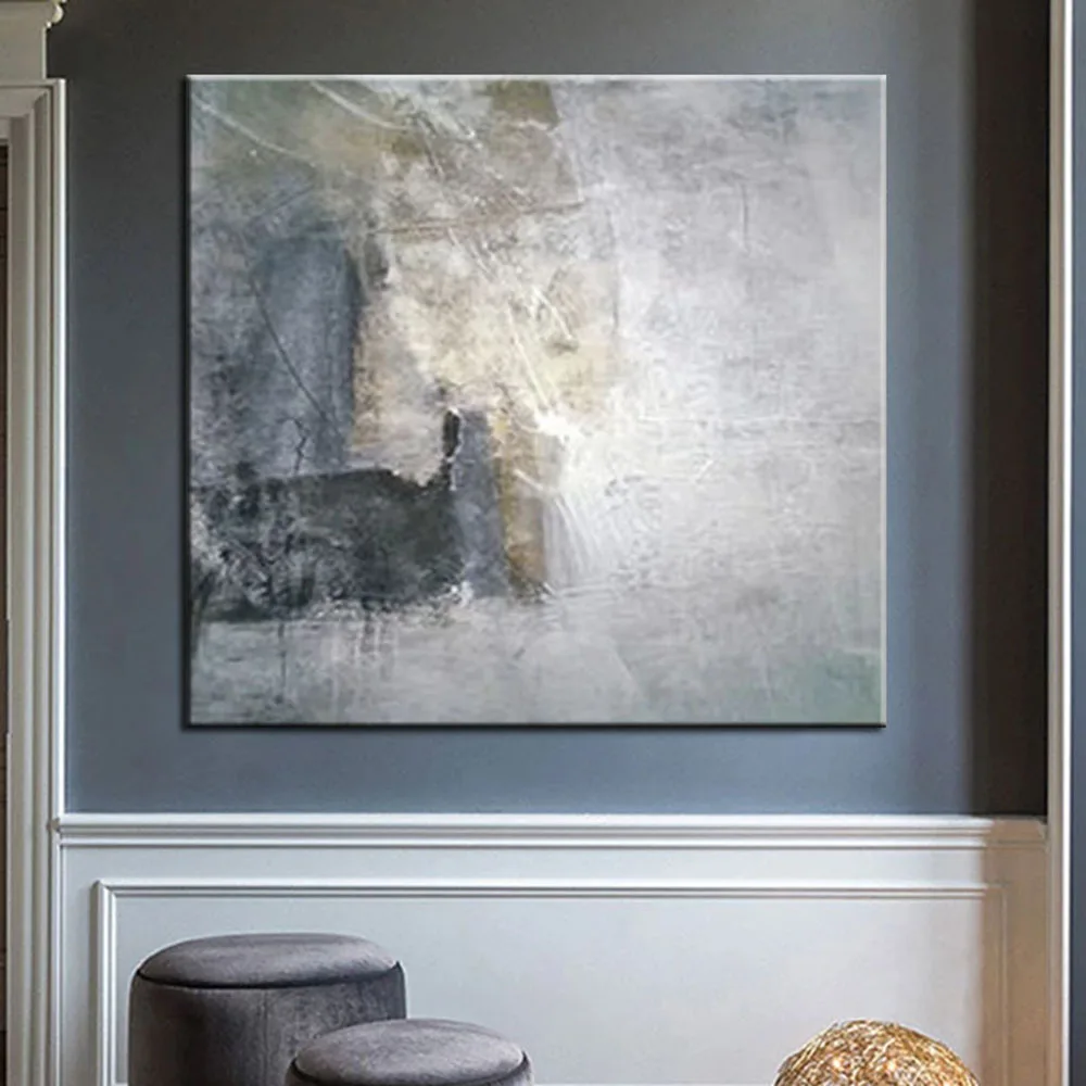 

Картина маслом ручной работы CanvasWall художественное украшение абстрактная живопись пейзаж домашний декор свернутая бескаркасная нерастягивающаяся картина