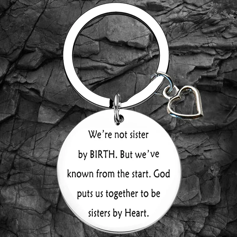 

Best Sister Keychain Sister Friendship Gifts Key Rings best Friend Gifts soul sister gift