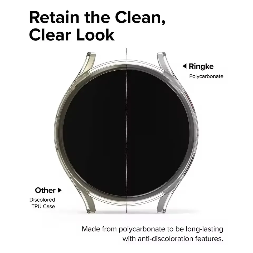 PC Cover for Samsung Galaxy Watch 7 Case 40mm 44mm Accessories Frame Protective Hard Bumper Shell Galaxy Watch7 smart watch cove