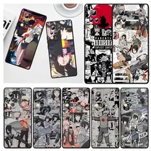 

Manga Style Naruto Art For Honor 60 50 30 30i 30S V30 X30i X20 10X X10 Play 5T Pro Plus Lite SE 5G Black Phone Case Capa