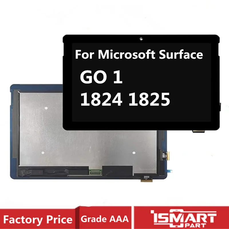 10.1" LCD Assembly For Microsoft Surface Go 1824 1825 LCD Display Touch Screen Glass Panel Repair GO1 Replacement LQ100P1JX51