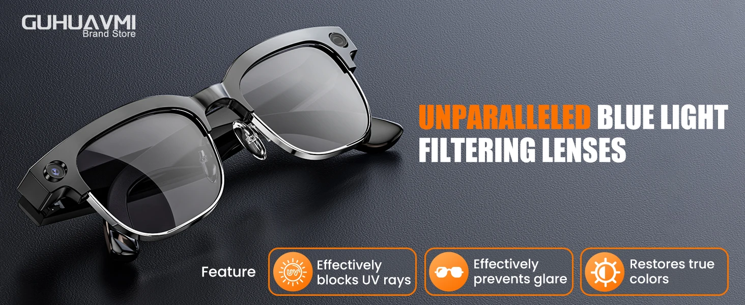 Smart Glasses With Camera Video Recording And Ai Translation_voghion.com