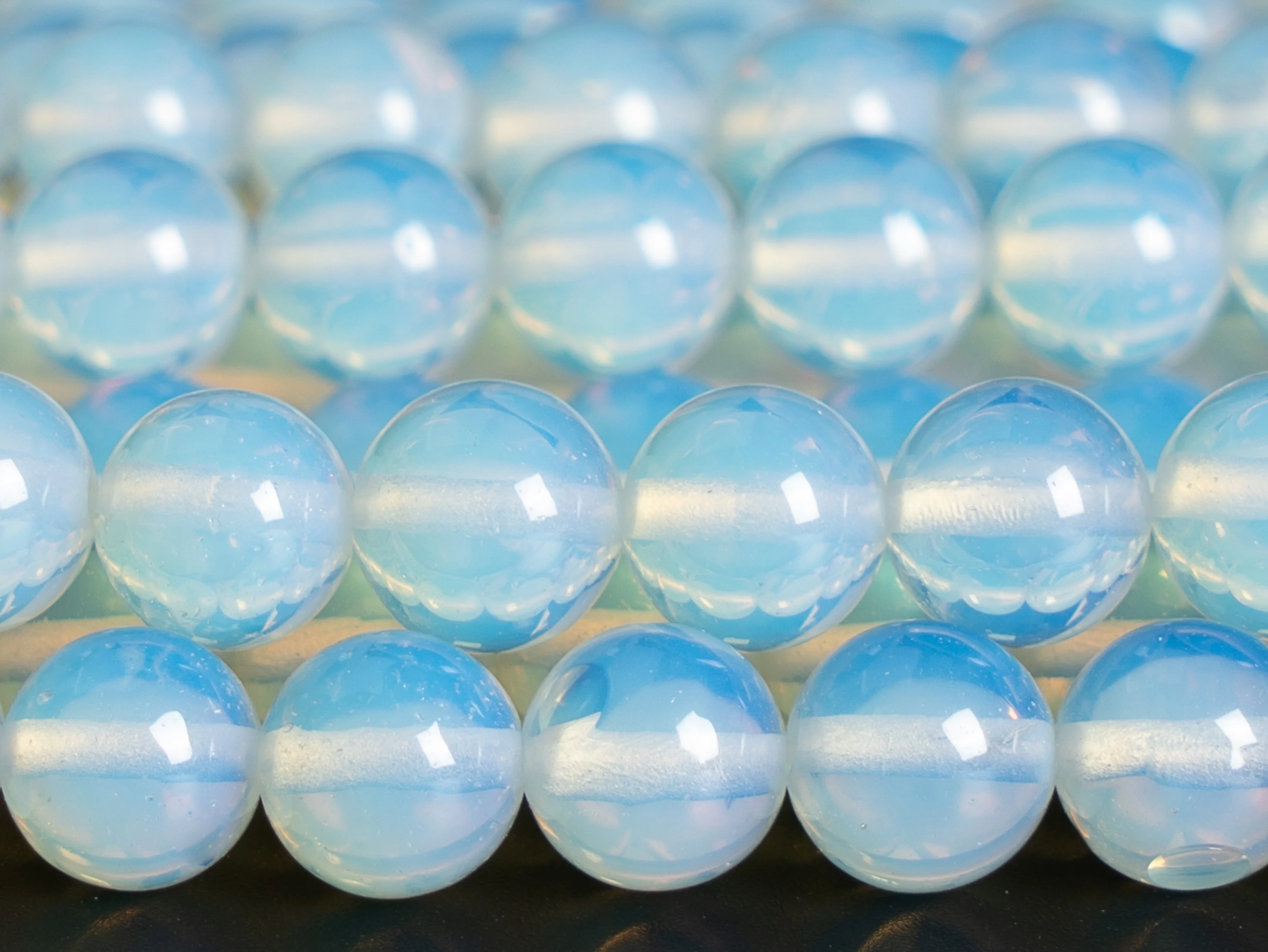 Genuine Natural White Opalite Beads Grade AAA Gemstone Round Loose Beads 6/8/10mm for Jewelry Making genuine natural green emerald crystal round beads bracelet 7mm 8mm 9mm 10mm gemstone women stone rarest bracelet jewelry aaaaa