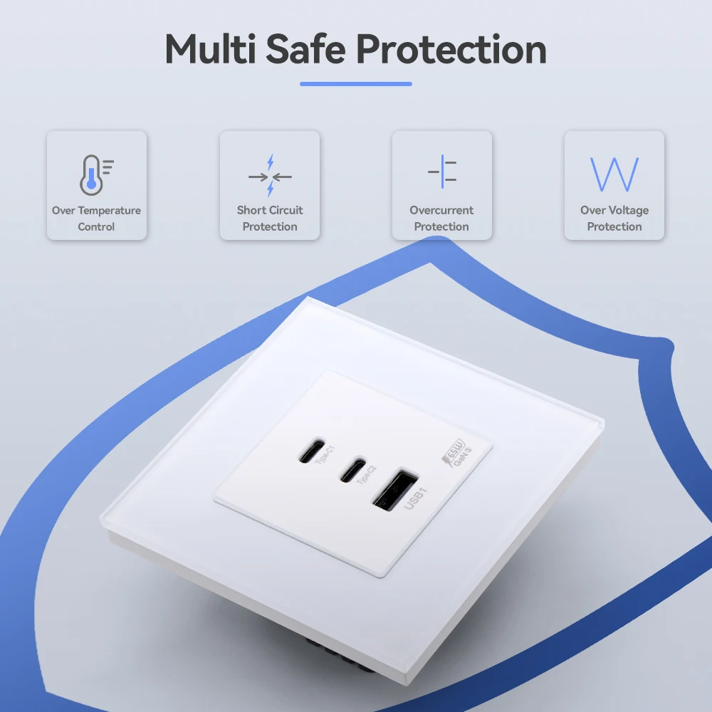 BSEED مآخذ الطاقة منافذ كهربائية بالإضافة إلى مناف...