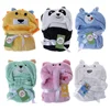 Cute Cartoon Baby Washcloth Bath for Bathing Wipe Cloth Towel Blanket 1