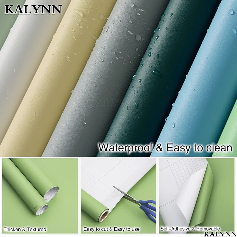 Waterproof Peel and Stick Self-Adhesive Vinyl Wallpaper