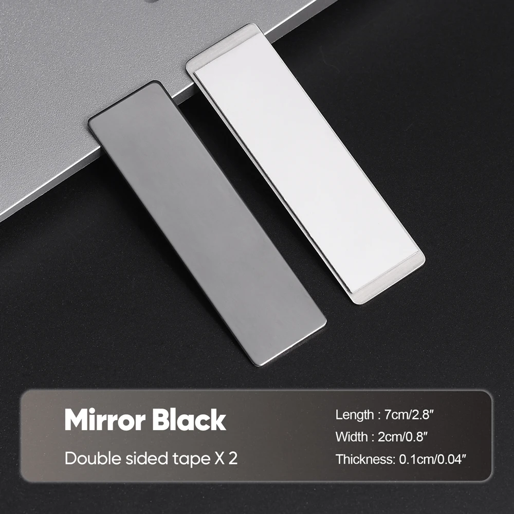 7X2CM 7.5X2.5CM 無料パーソナライズ金属ネームプレートカスタム彫刻テキストブランドロゴタイトル位置バッジニードルタグ