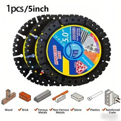 Premium 125mm Metal Cutting Diamond Blade - Sharp Disc for Versatile Cutting Needs (New 125mm 5Inch Disc)