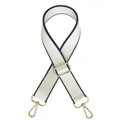 Adjustable Wide Bag Strap for Women - Shoulder & Crossbody Accessory, 3.8CM (White)