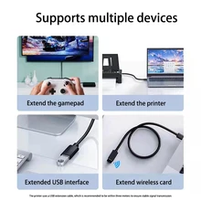  Kebiss USB3.0 Extension Cable for Smart TV PS4 Xbox One SSD USB to USB Cable Extender Data Cord Mini USB3.0 2.0 Extension Cable 