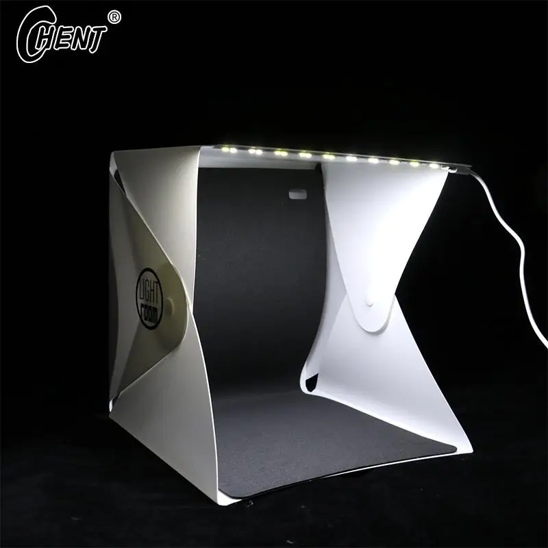 1Pcs Portable Folding LED Studio Mini Photography Lightbox Small Photography Equipment