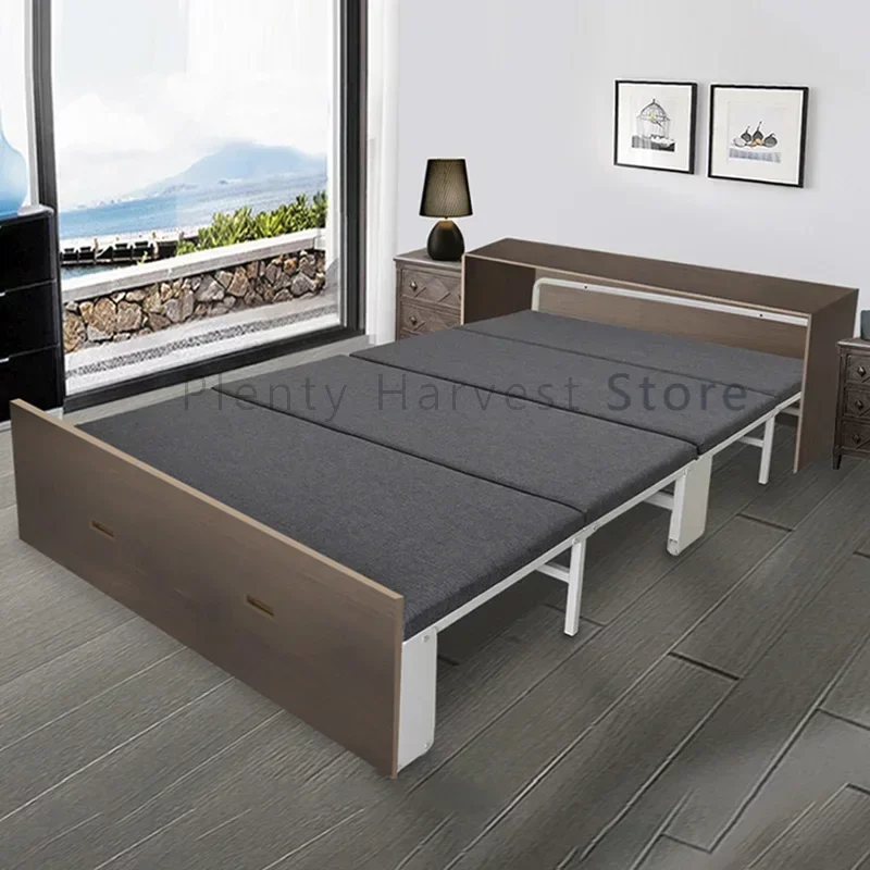 Metal Multifunctional Beauty Bed Kawaii Living Room Day Adults Cheap Bed Frame Nordic Space Saving Cama Plegable Home Furniture
