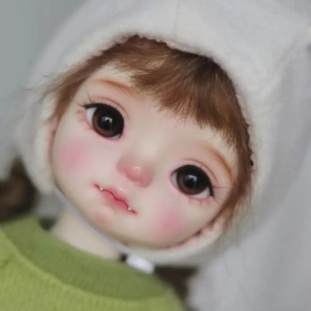 GaoshunBJD1/6 Susu Dragon dada Diandian Qbaby Huhu 좋은 품질의 레진 장난감 디디 인형, 여아 남아용 생일 DIY 선물 안경아이