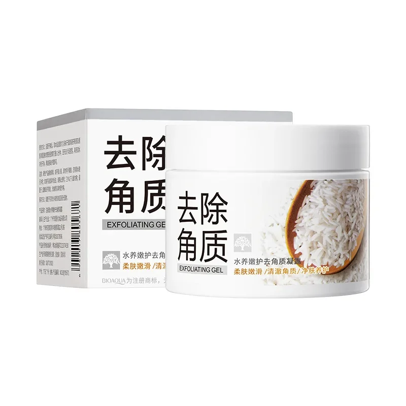 Facial Exfoliant BIOAQUA White Rice Moisturizing Nourishing Skincare Gel Cream