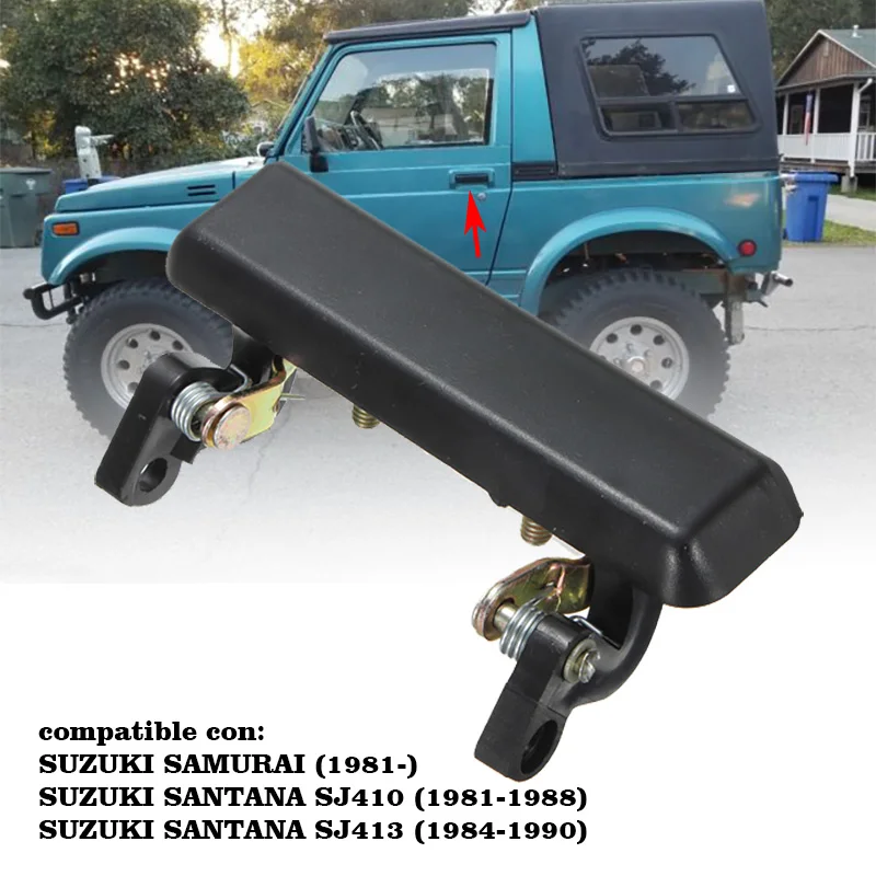 Mécanisme de fermeture porte arrière Suzuki Samurai et Sj - KAYMAN OFFROAD