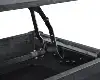 Lift Top Coffee Table with Storage Shelf, Black wood finish 6