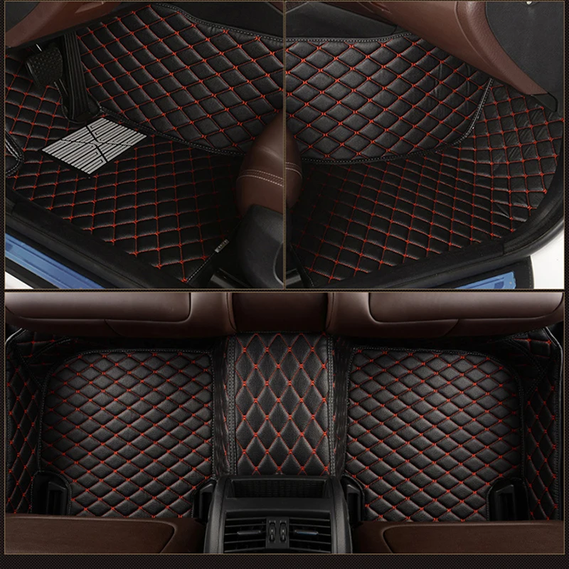 Custom Car Floor Mat for Toyota HARRIER Hybrid 2022 Years Interior Details 100 Fit Your Auto