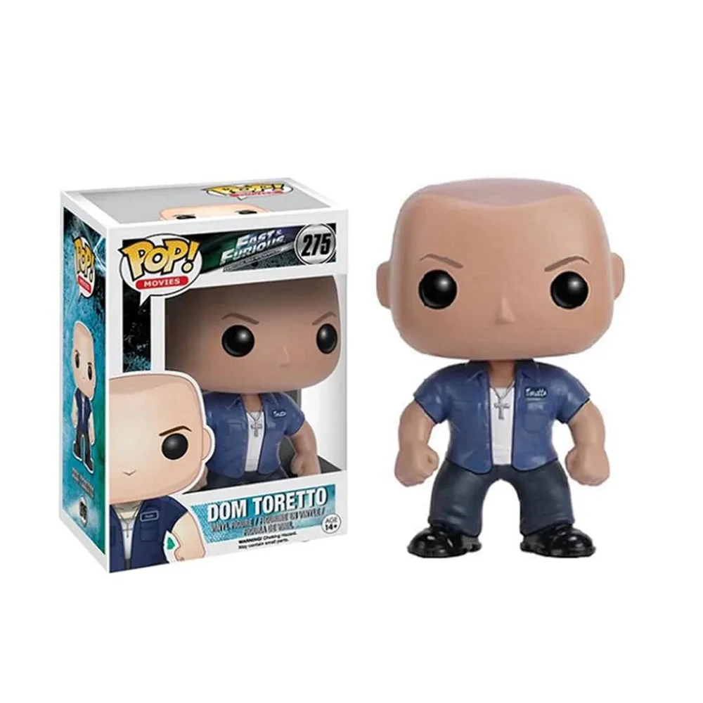 thumbnail image 4 of Figuras de acción de vinilo Funko Pop Movies Fast and Furious Brian O'Conner #276 Dom Toretto #275 Luke Hobbs, juguetes, regalo para niños, 4 of 5