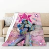 Emilia Mernes Mp3 Singer Picnic Blanket for Winter Thick Fluffy Soft Blankets & Throws Microfiber Bedding King Lid Sofa Quilt 3