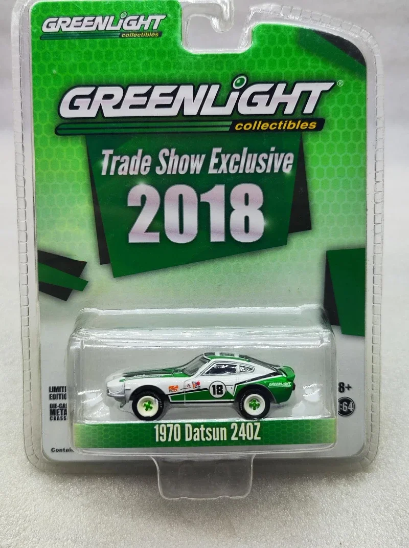 

Модель автомобиля Datsun 240Z #18 из металлического сплава, 1:64, 1970