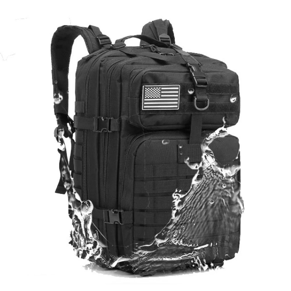 50l/30l Camo Military Bag Men Tactical Backpack Molle Army Bug Out Bag Waterproof Camping