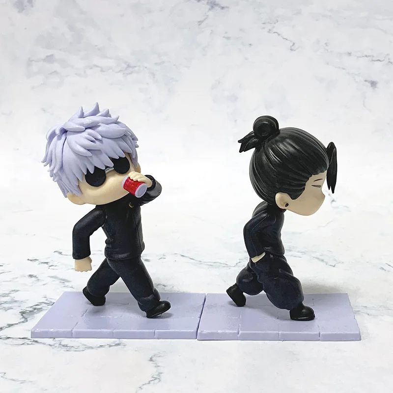Jujutsu Kaisen Satoru Gojo & Suguru Geto Mini Action Figures - PVC Collectible Set