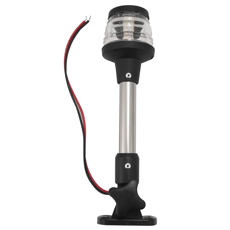 

Навигационные анкерные огни, круглые, 360 градусов, навигационные огни для лодки, белые, светодиодный 12-24 В постоянного тока, для рыбалки, лодки, яхты, понтона