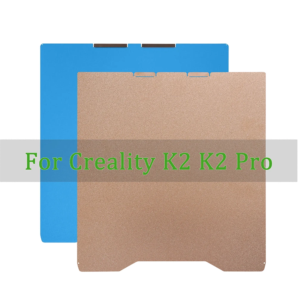 For Creality K2/K2 Pro Build Plate Double sided Cold Plate PEI PEO PET PEY Heat Bed Spring Steel Sheet For K2/K2 Pro 3D Printer S3d84c58478ec4db6ad2889099b3b2837j