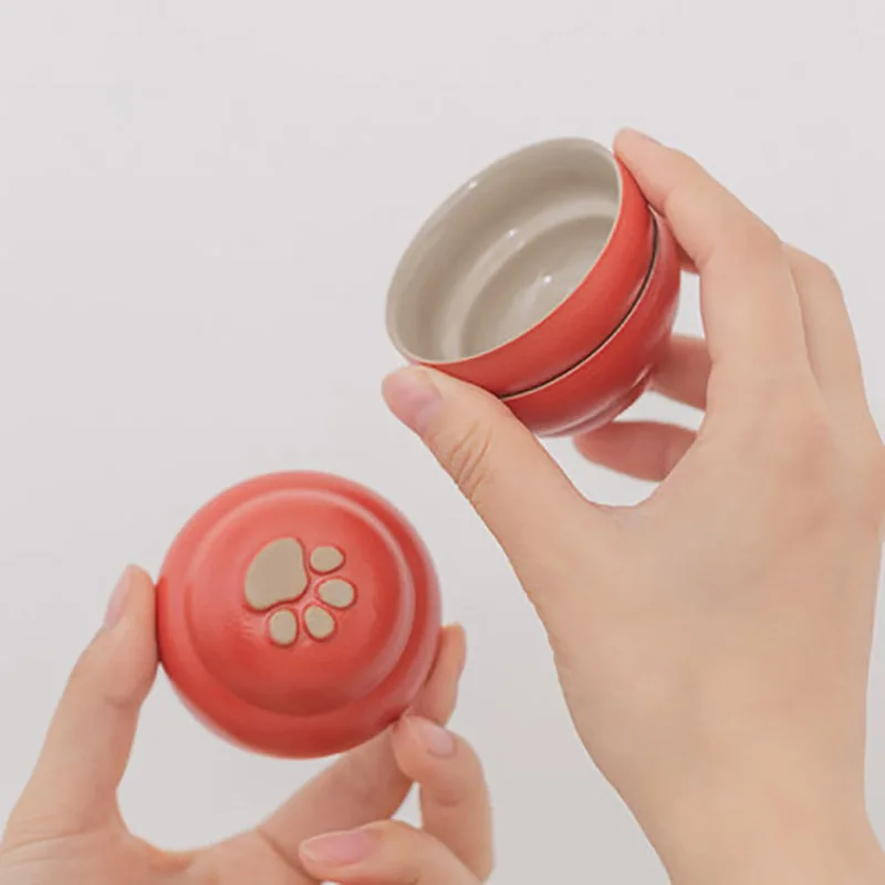 Chinese Ceramic Kungfu Tea Set,Semi-Automatic Teapot with Strainer,Tea Service Set for Wedding, Newlywed Souvenir Gift