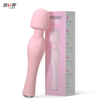 Wholesale from 30 pieces Magic Wand Vibrator for Women Strong Clitoris Nipple Stimulator 20 Pleasure Modes Silent Waterproof Sex Toys Magic Wand Vibrator for Women Strong Clitoris Nipple Stimulator 20 Pleasure Modes Silent Waterproof Sex Toys