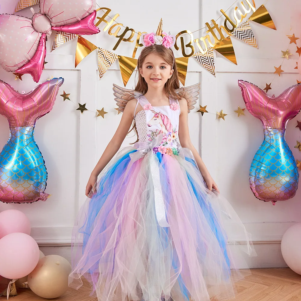 Robe de princesse licorne