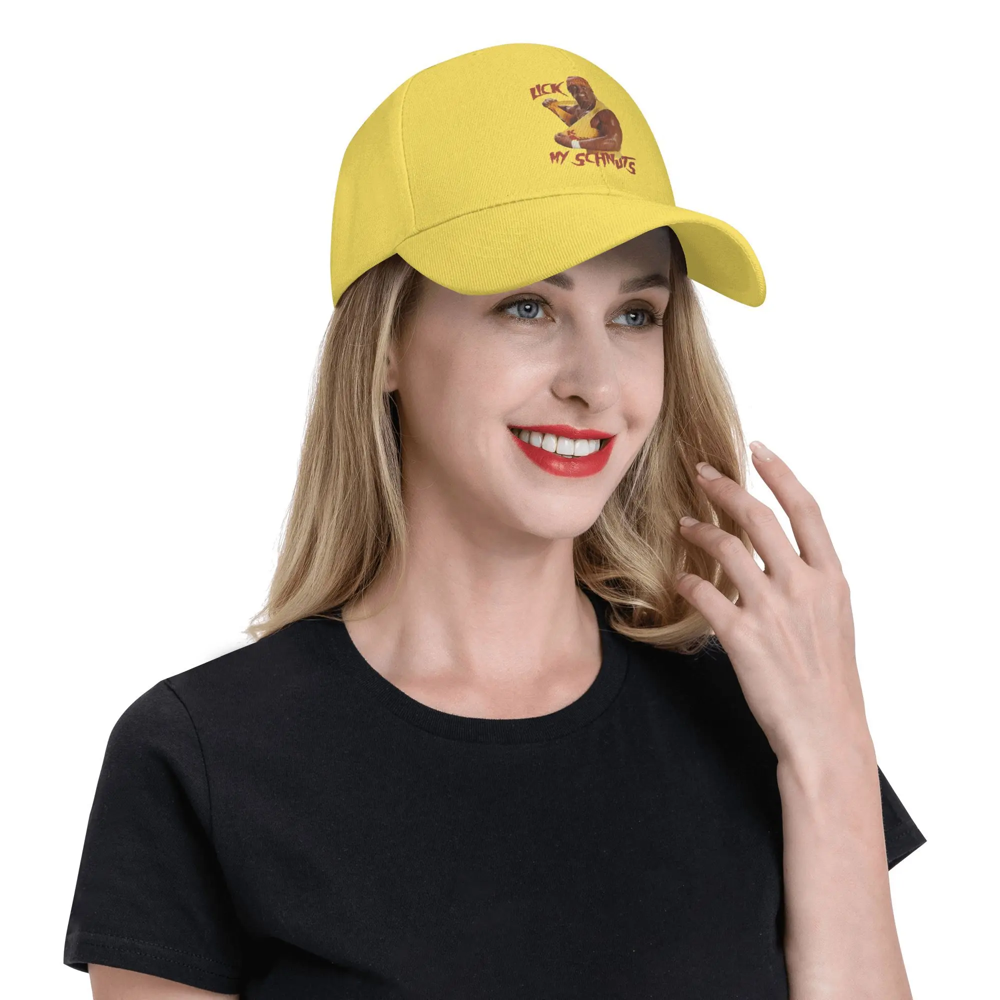 Hulk Hogan Hulkamania Wrestling Hüte Erwachsene Sport Hüte Trucker Worker Cap Sun Caps Verstellbare Polyester Baseball Cap Sommer – Detail 1