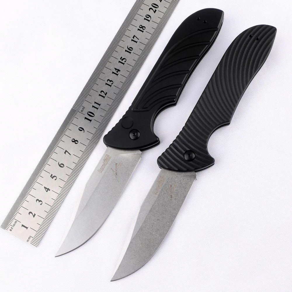 

Outdoor Kershaw 7600 Folding Knife 8CR13 Camping Survival Knife EDC Tool