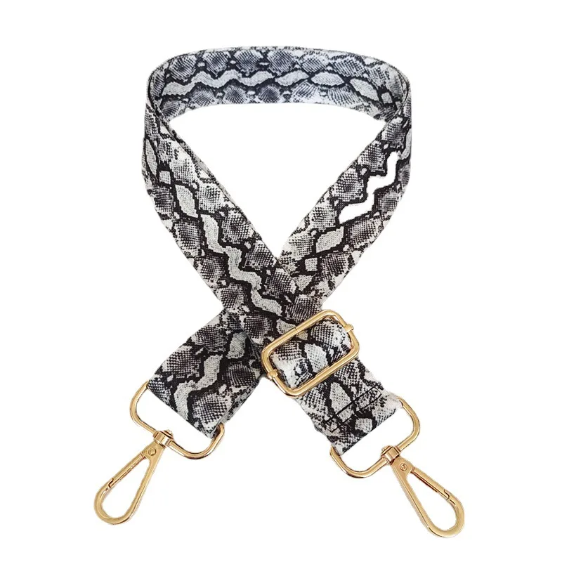 

Snake Pattern Crossbody Shoulder Strap For Bag Backpack Accessory Replacement Nylon Bag Strap