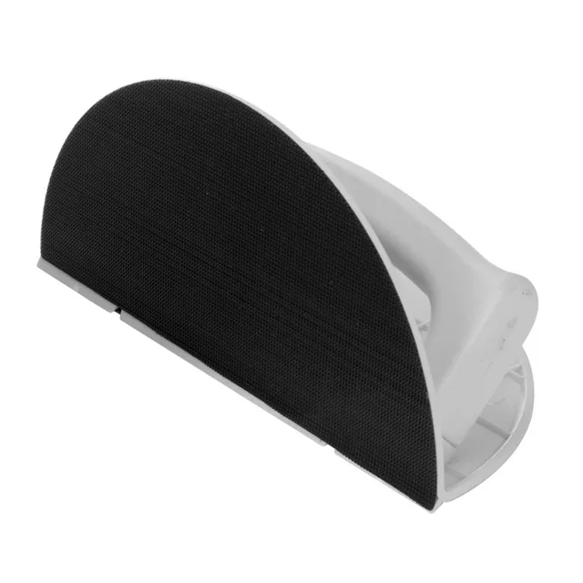 Semi-circular Angle Sander Kit 180 240 320 Grit Sandpaper Semi-Circular Angle Sander Tool - Self-Adhesive Detail Sander With 180/240/320 Grit Sandpaper | Handheld Sanding Kit Pad Screwfix