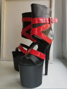 Open Toe High Heels 8inch 20cm 2