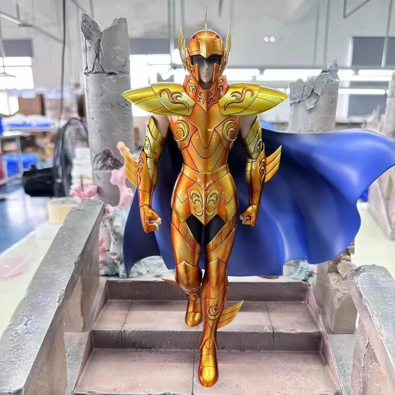 Saint Seiya La Prima Parte Della Serie Sea Fighter Sea Dragon Gallon Statua Genuina Figure Incise Raccogliere Ornamenti Regali