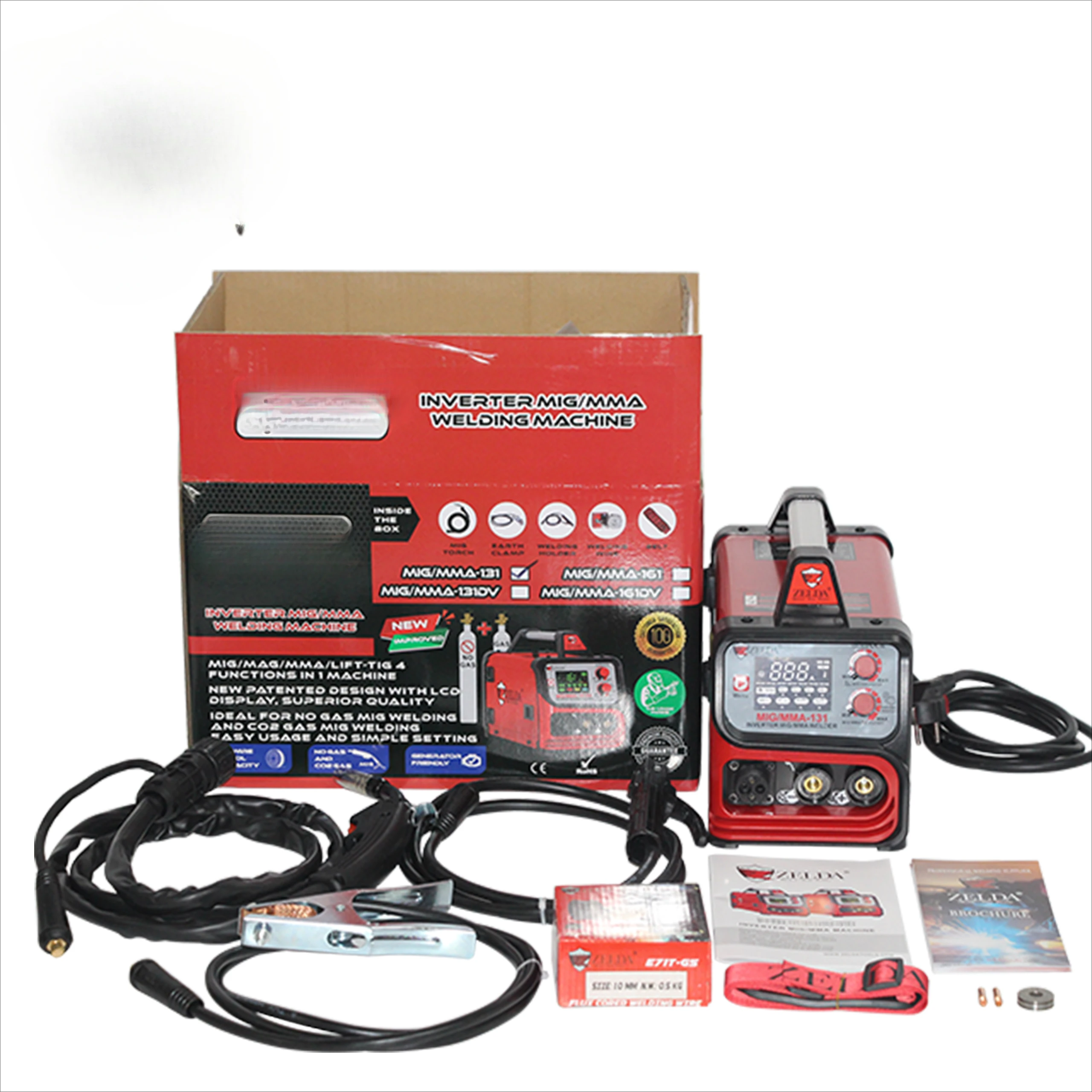 Welding Machine 3 in 1 Multifunctional MIG TIG CUT MMA Welding Machine Portable 130amp NEW 5