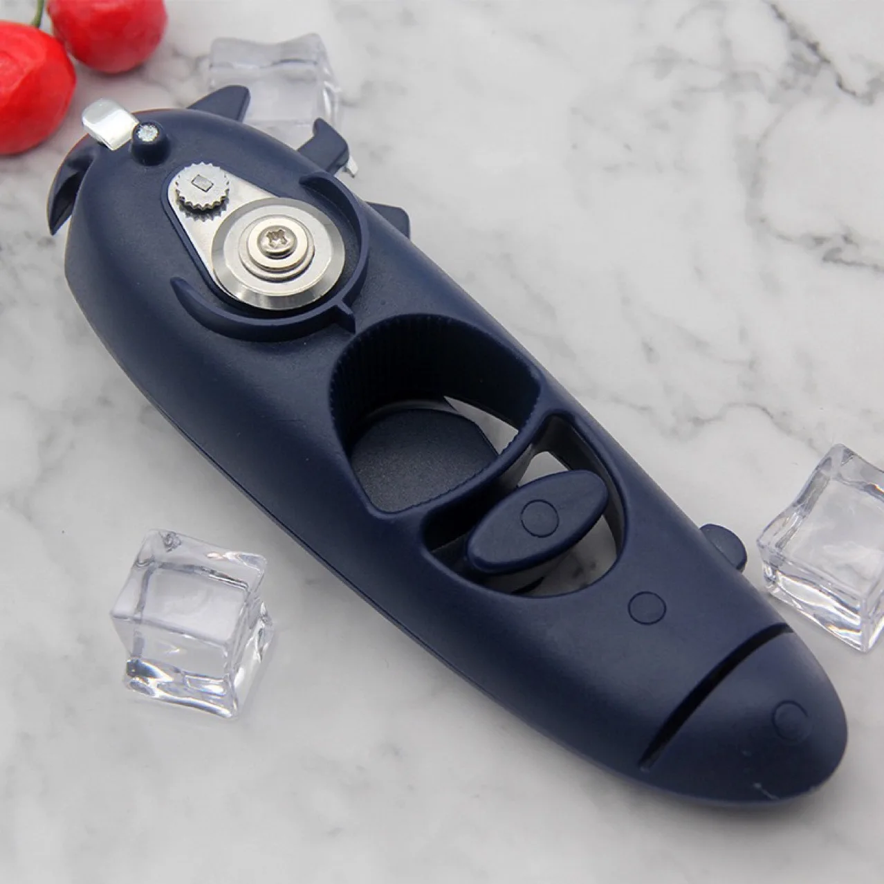 Multifunctional Can Opener Eight In One Stainless Steel Manual Can Opener Kitchen Tool Bottle Can Portable Gadget Bottle Opener 