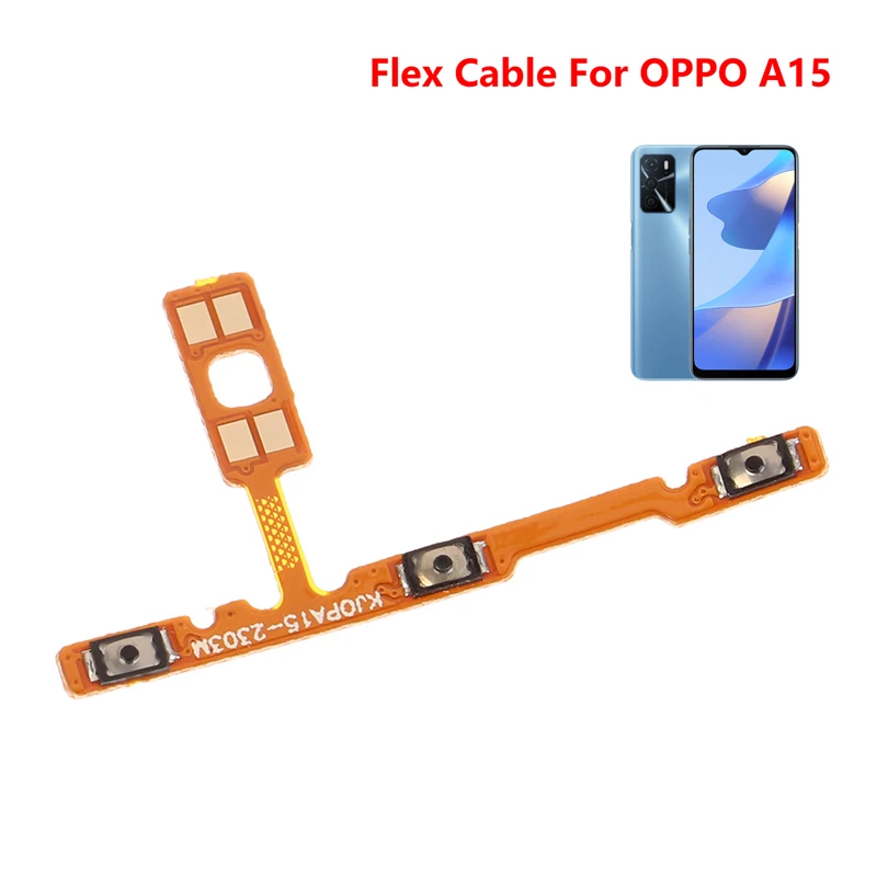 

Power Button Switch Volume Mute Button On / Off Flex Cable For OPPO A15 Replace Accessories